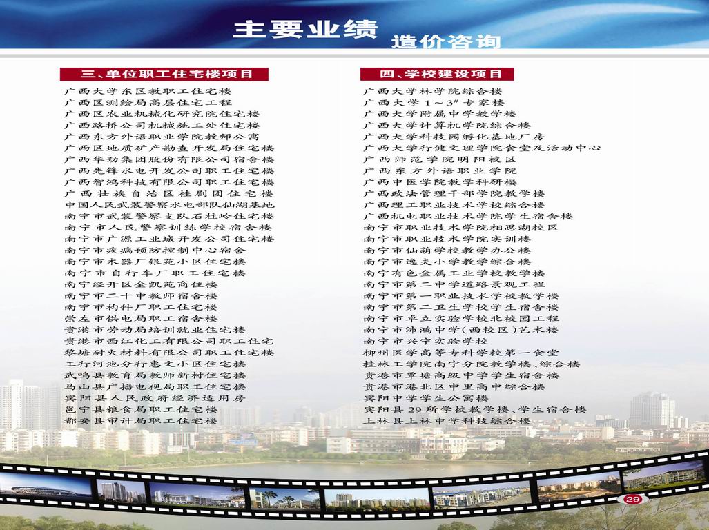 單位職工住宅樓、學(xué)校建設(shè)項目